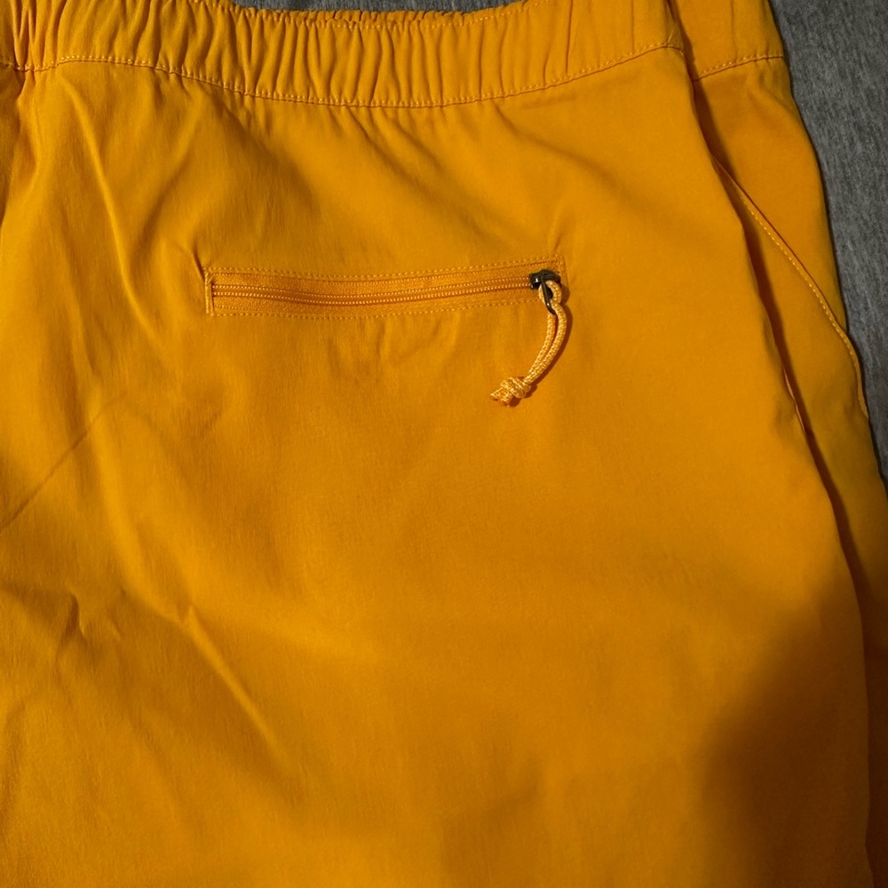 The North Face Women's Yellow Shorts - Picture 2 of 4
